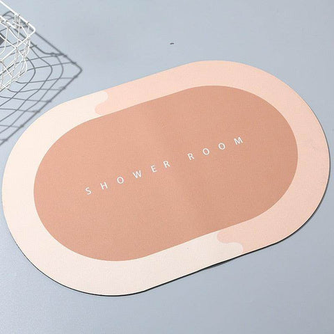 Bathroom Door Mat | Anti Slip Floor Mat For Home And Kitchen Rubber Foot Mat, Pack of 2