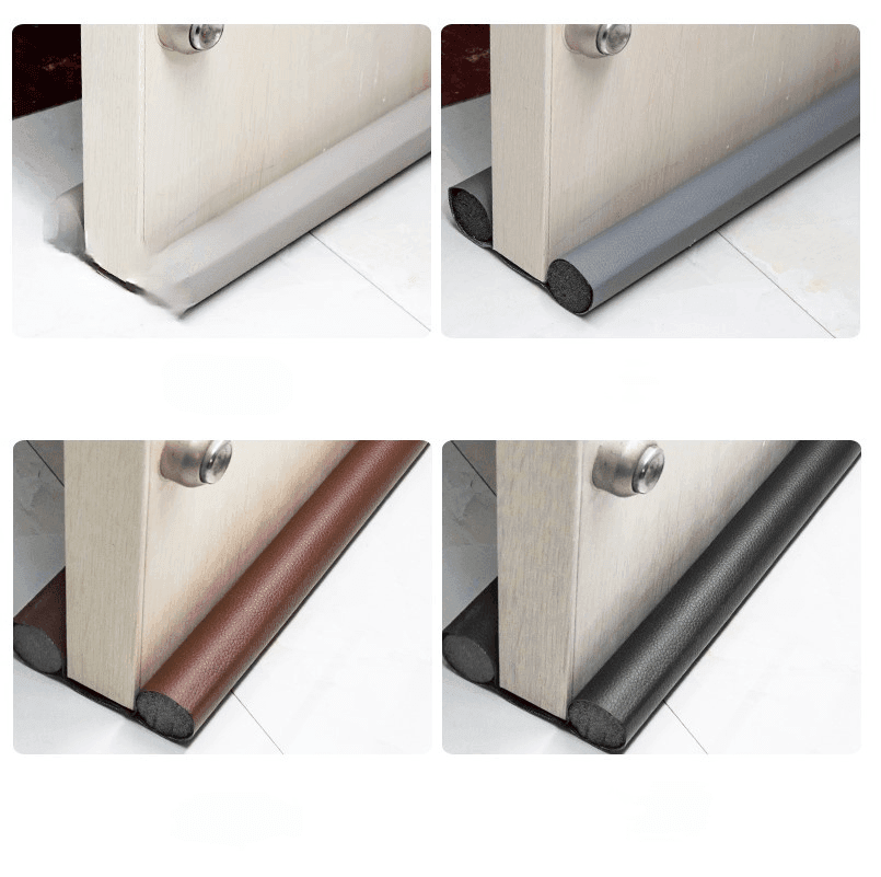 Gardino Door Bottom Sealing Guard for Home, Office, Hotel Reduce Noise, Insects, Wind Dust Weather from Outside Brown in Color Pack of 5