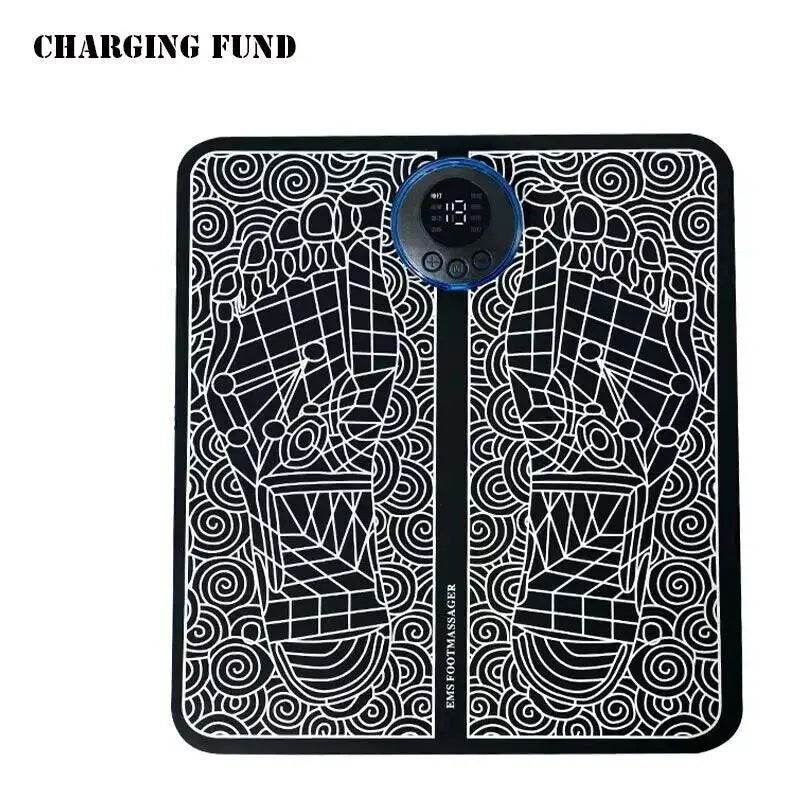EMS Foot Massager | Portable Muscle Relaxation Mat for Pain Relief and Circulation Boost