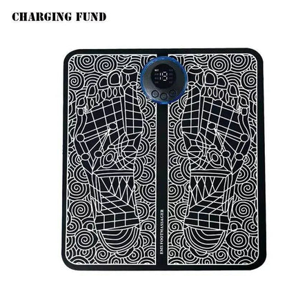 EMS Foot Massager | Portable Muscle Relaxation Mat for Pain Relief and Circulation Boost
