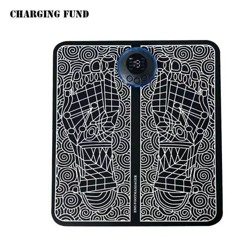 EMS Foot Massager | Portable Muscle Relaxation Mat for Pain Relief and Circulation Boost